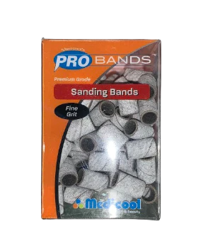 MEDICOOL SANDING BANDS 100 PCS/BOX - FINE GRIT