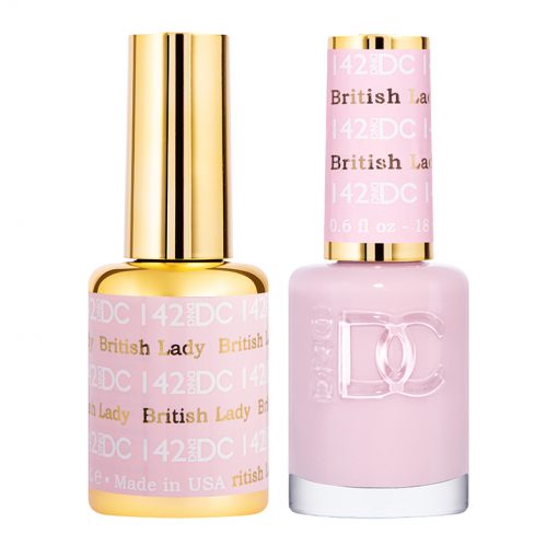 DND - DC Duo - 142 - British Lady - Secret Nail & Beauty Supply