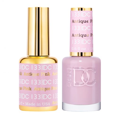 DND - DC Duo - 133 - Antique Pink - Secret Nail & Beauty Supply