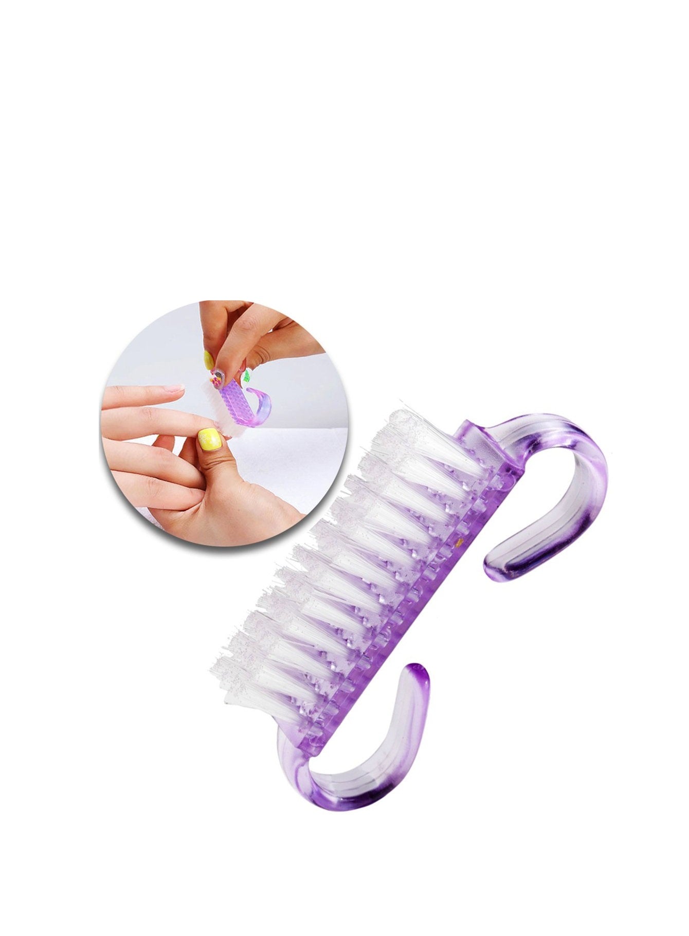 YCC HMB-3C MANICURE BRUSH CLEAR-SM - Secret Nail & Beauty Supply