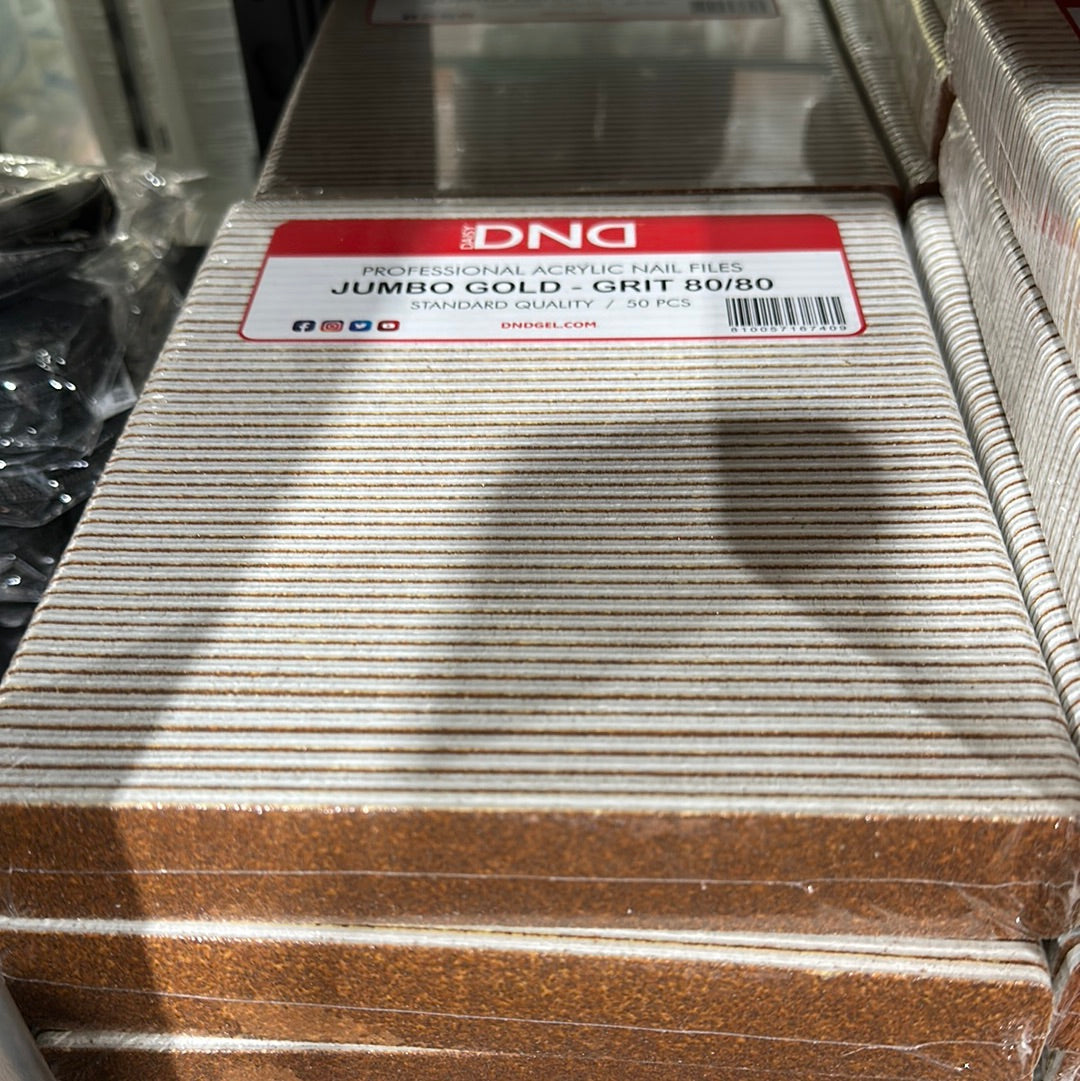 DND Jumbo File Golden 80/80 grit