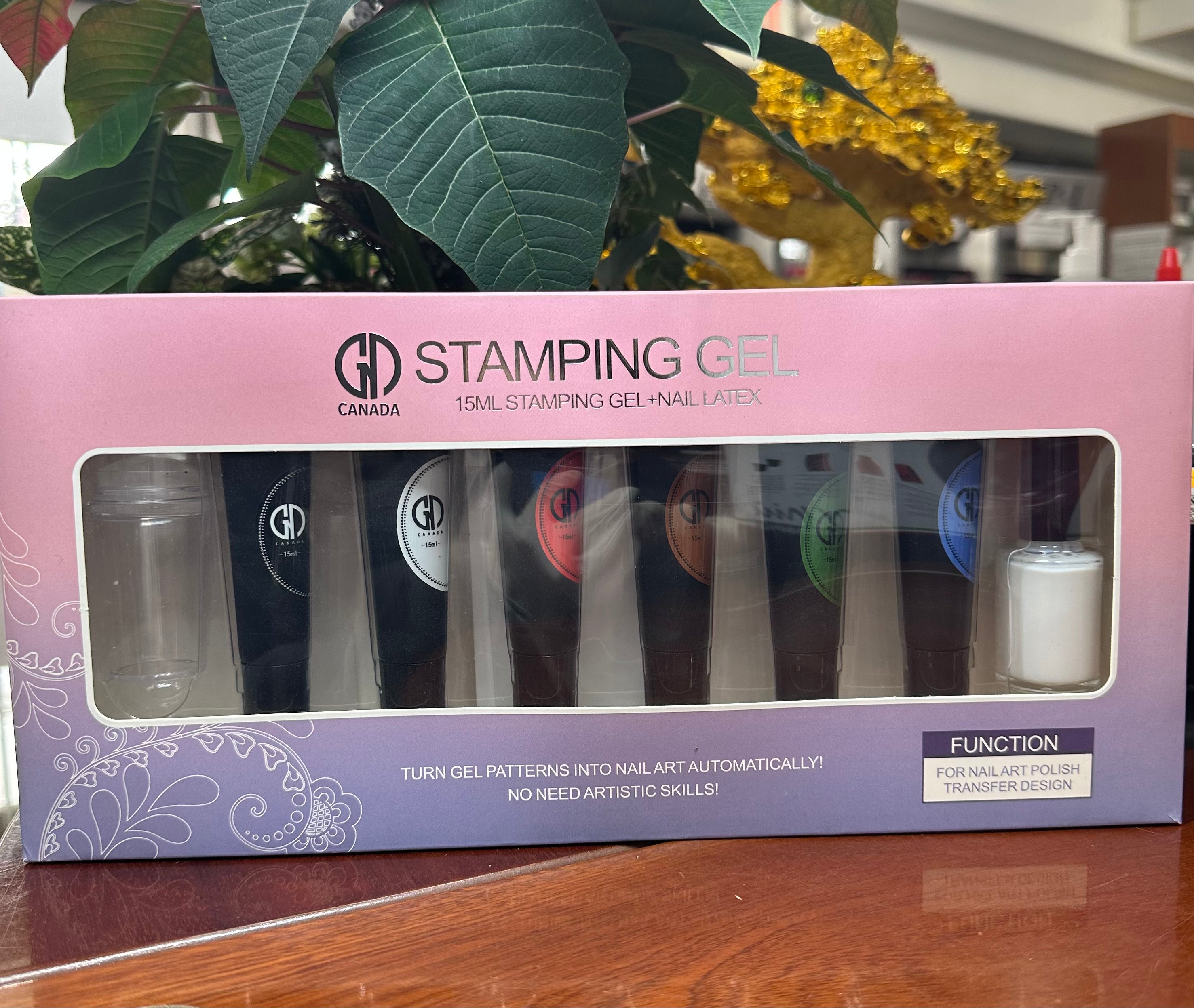 GND STAMPING GEL KIT-9 PCS