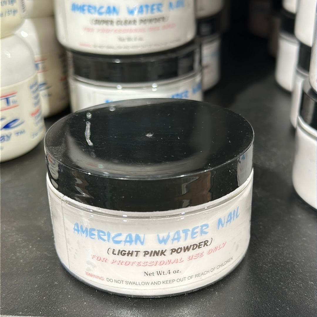 AMERICAN WATER NAIL ACRYLIC POWDER 4 OZ