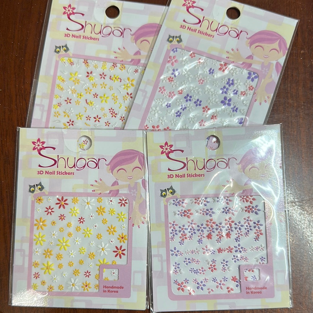 SHUGAR NAIL ART STICKERS