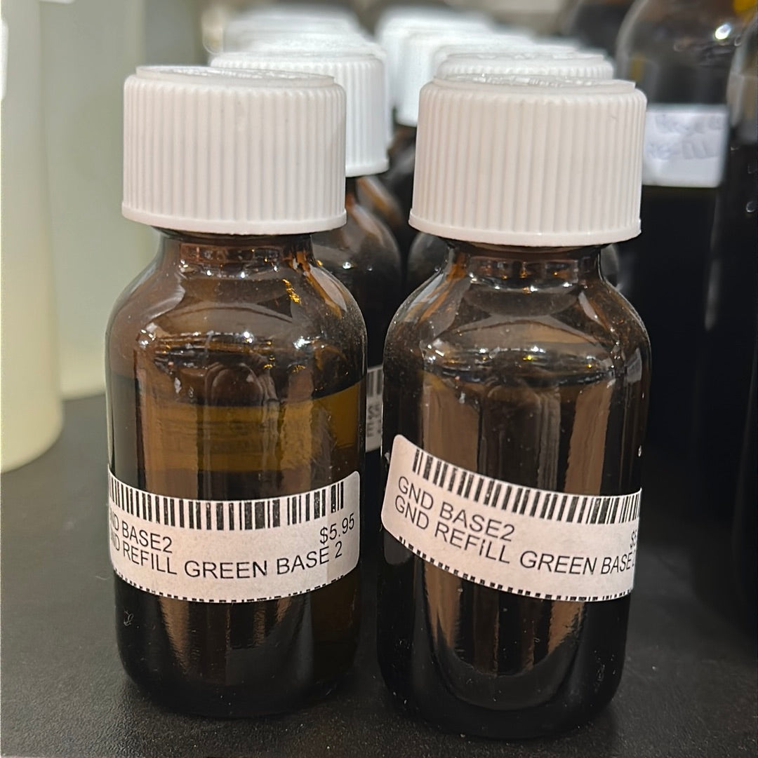 GND REFILL GREEN BASE 2 OZ