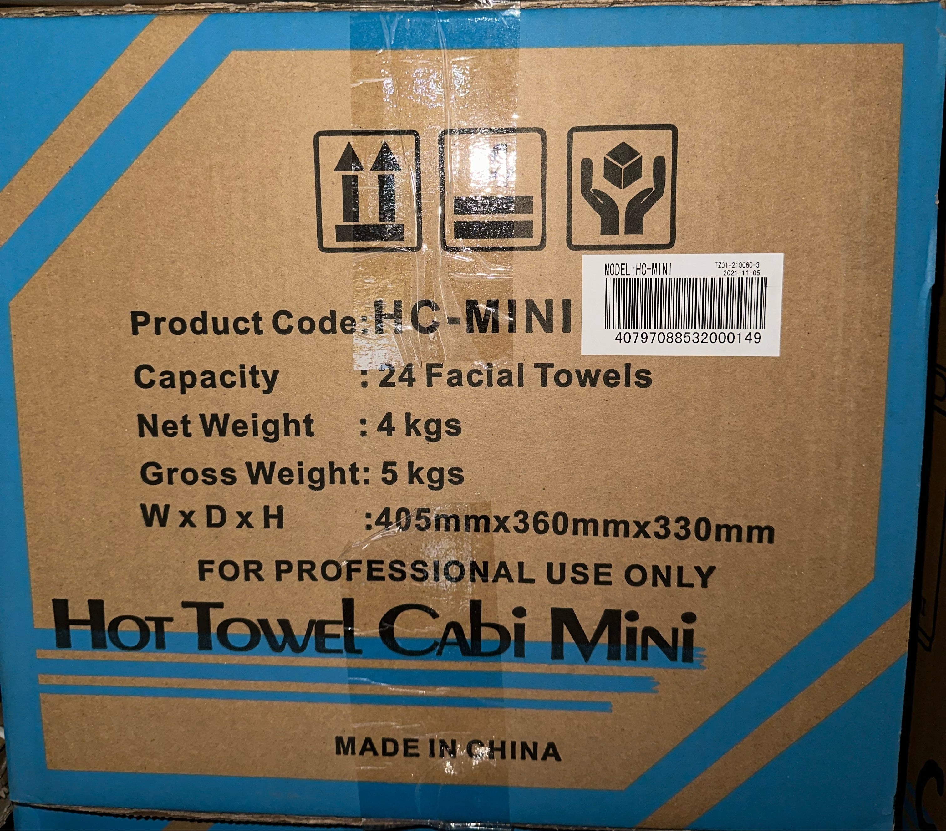 YCC HC-MINI ELITE HOT TOWEL CABI - MINI