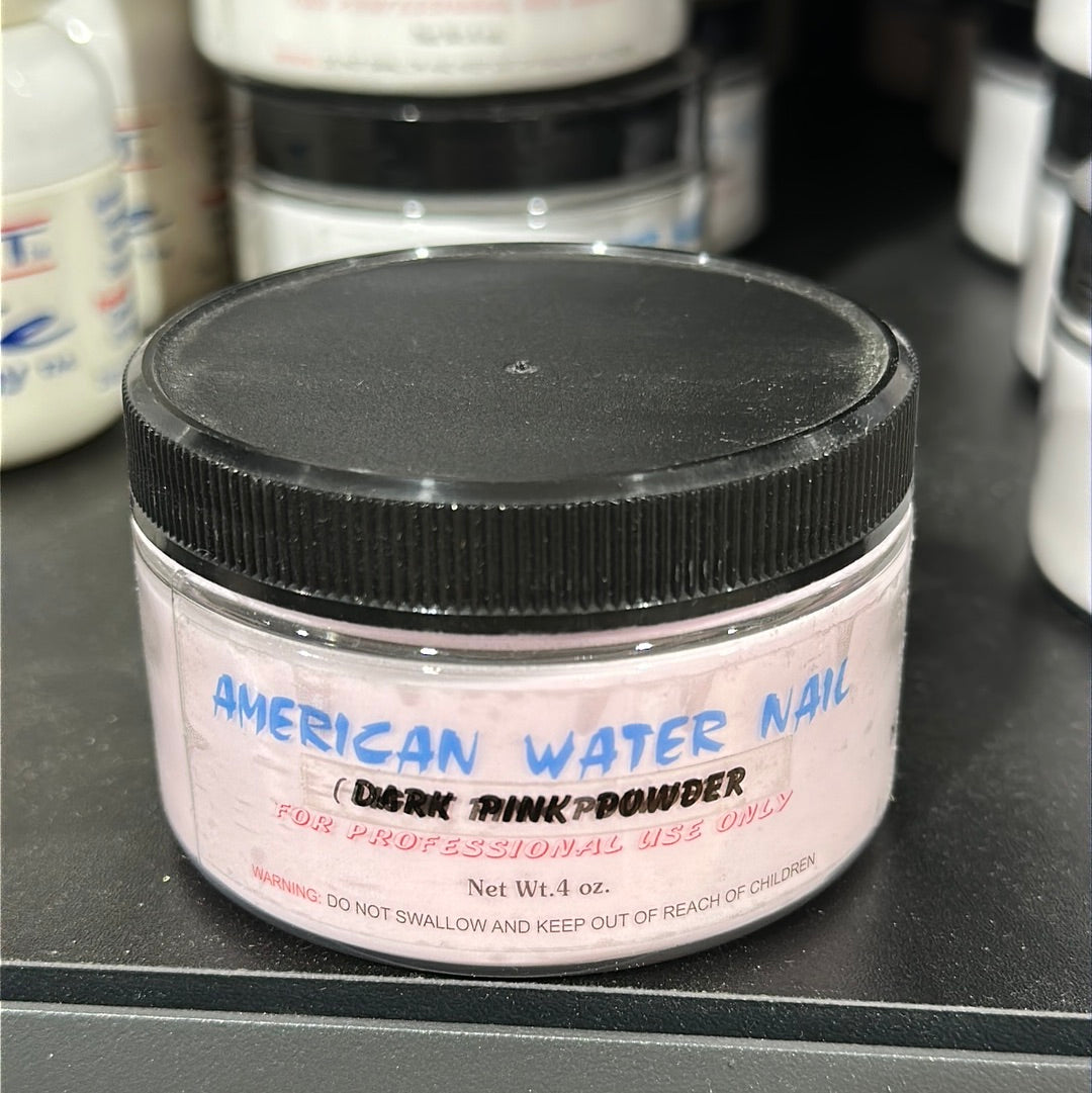 AMERICAN WATER NAIL ACRYLIC POWDER 4 OZ