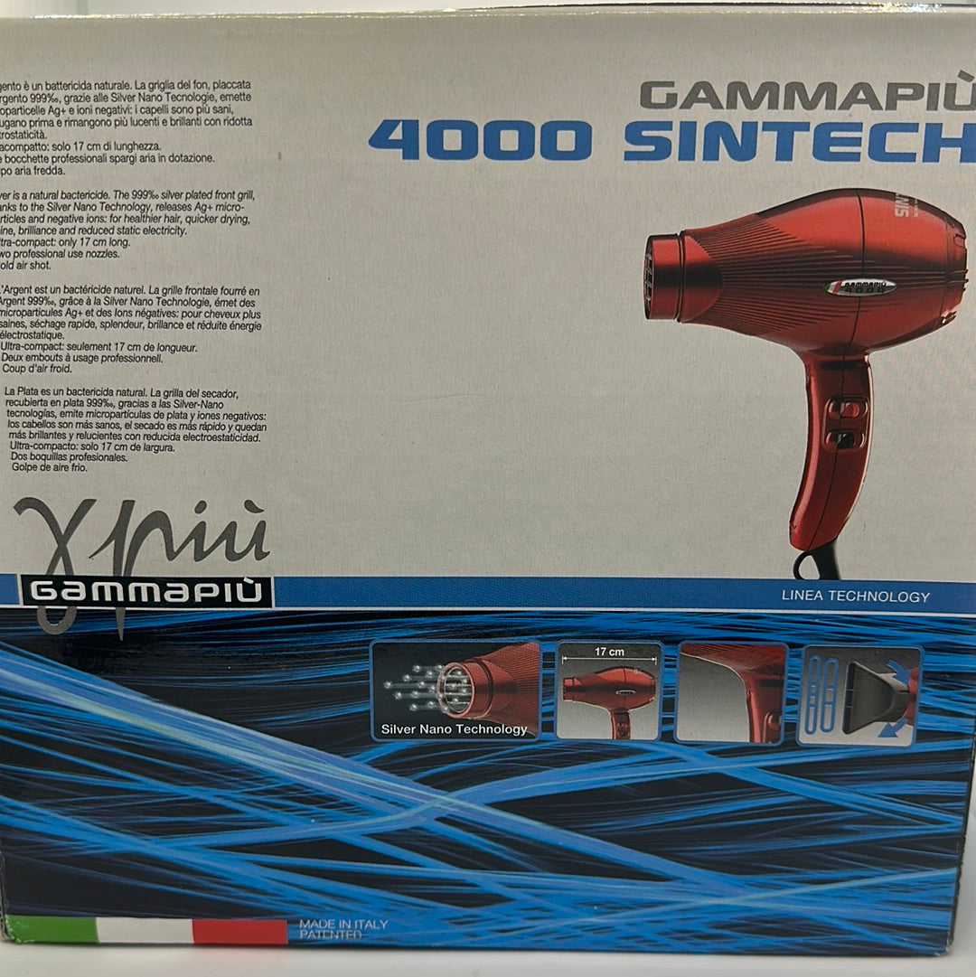 NPG GAMMAPIU 4000 BLACK HAIRDRYER 1750 W-DISC