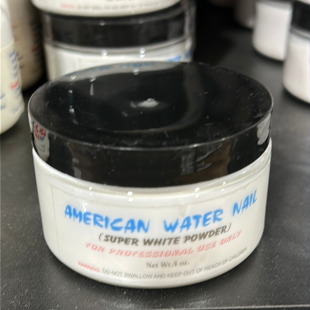 AMERICAN WATER NAIL ACRYLIC POWDER 4 OZ