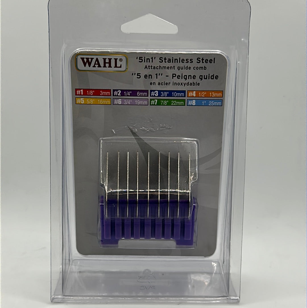 WAHL 53115 S.S #3 PURPLE 3/8"ATTACHMENT GUIDE