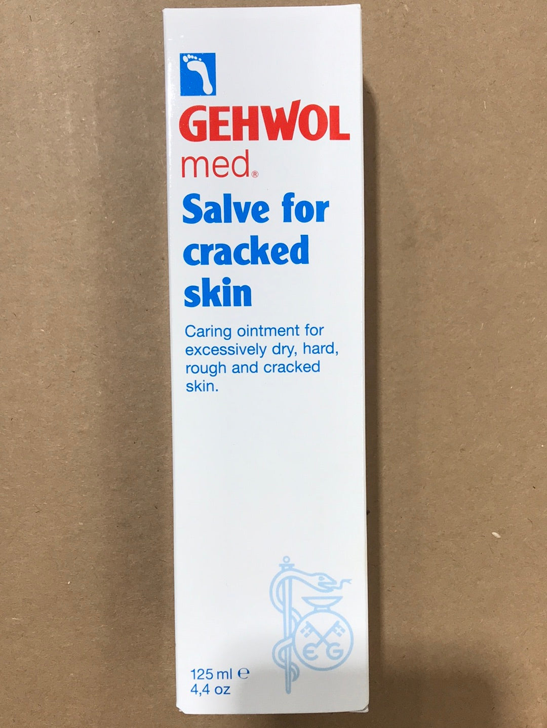 GE1140107 GEHWOL MED SALVE FOR CRACKED SKIN 125 ML - F