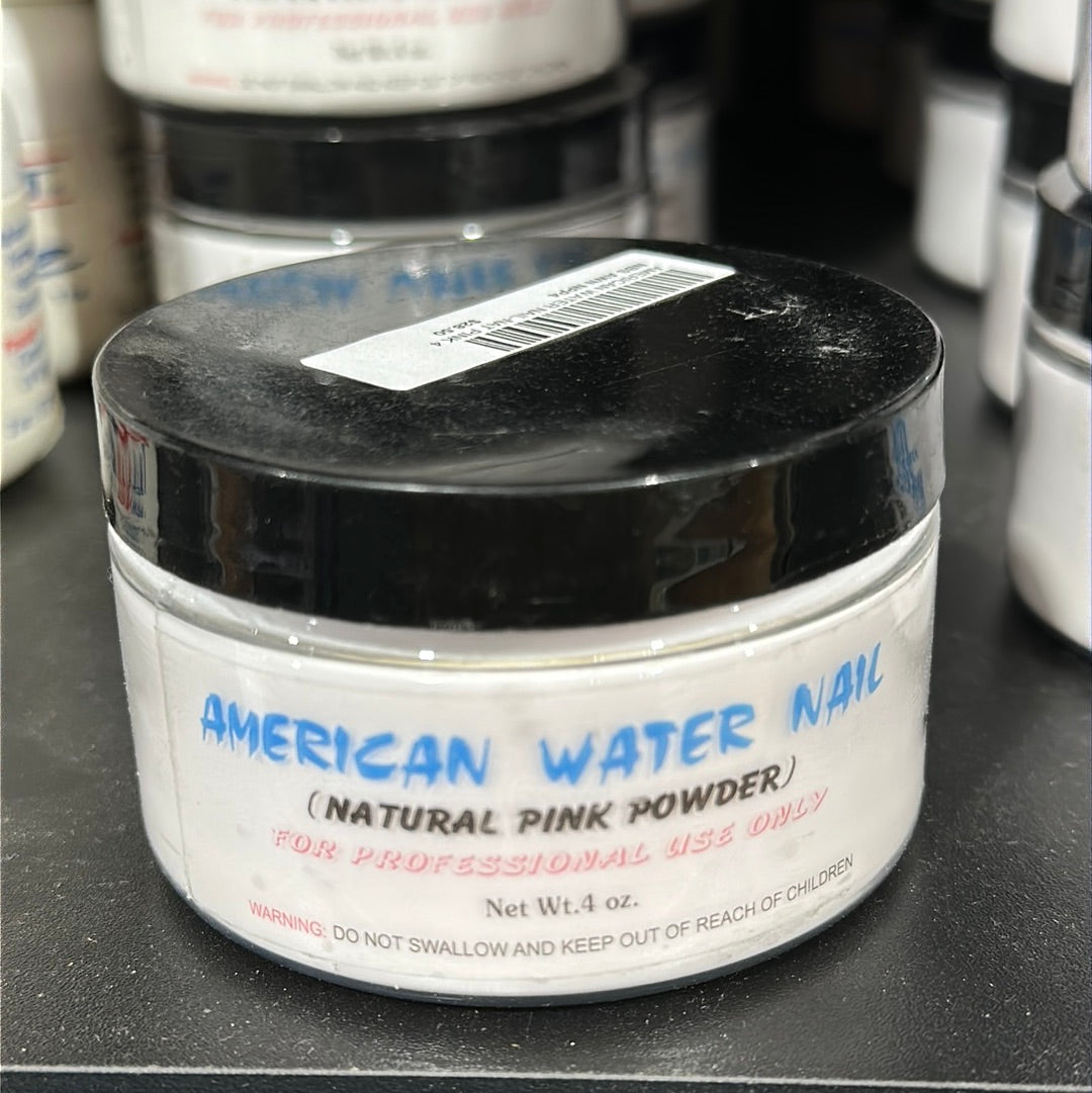 AMERICAN WATER NAIL ACRYLIC POWDER 4 OZ