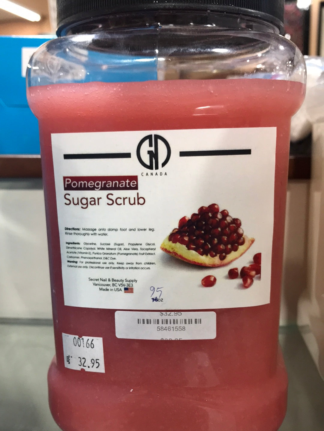 GND SUGAR SCRUB 2.8 LITER