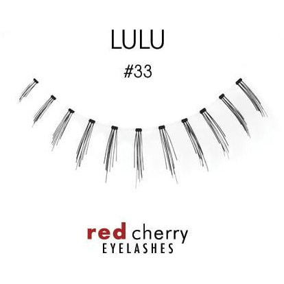 JBS-RED 33 RED CHERRY EYELASHES #33