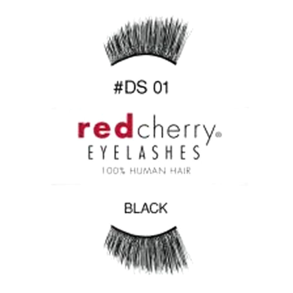 JBS-RED DS 01 RED CHERRY EYELASHES #DS 01