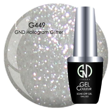 GND HOLLOGRAM GLITTER GND G449 ONE STEP GEL